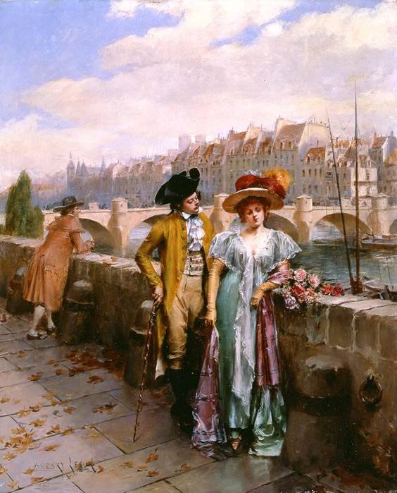 The Ernest Suitor by Henry Victor Lesur